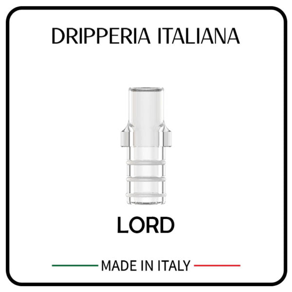 LORD – Drip Tip per Kiwi / Kiwi 2 / Kiwi Spark / Wenax M1 / Wenax S3 – Dripperia Italiana