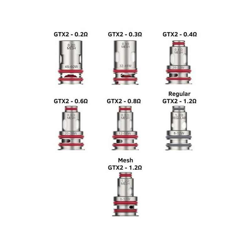Testine Coil di Ricambio GTX-2 a Mesh - 5 Pezzi - Vaporesso