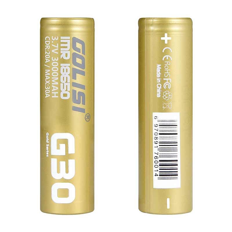 G30 INR 18650 3000mAh 20A - Golisi